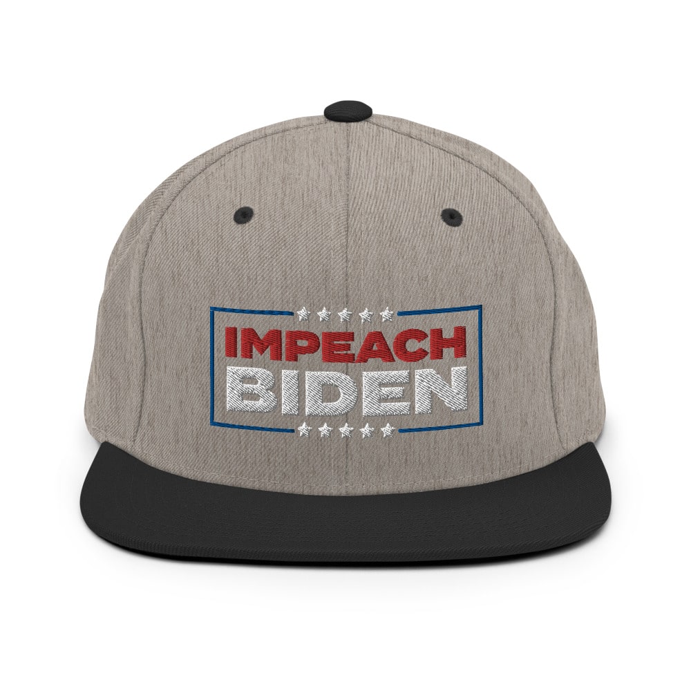 impeach biden snapback hat