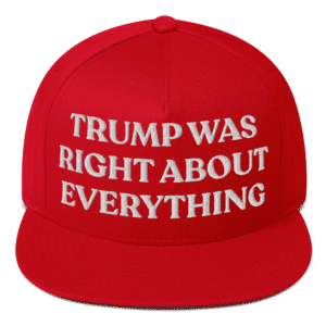 trump was right about everything baseball cap